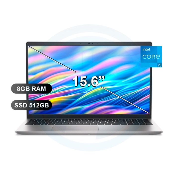 LAPTOP DELL 15 DC15250 I5-1334U/ 8GB/ SSD512GB/ 15.6/ SIN WINDOWS/